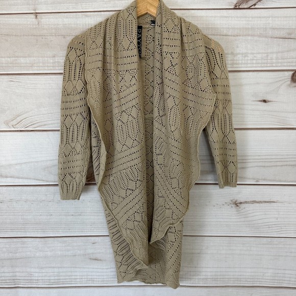 Payton Knit Cocoon Shawl Sweater, Size S - Picture 1 of 3